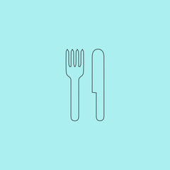 fork and knife icon