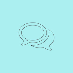 Chat or Dialogue Icon