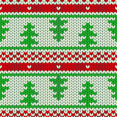 Christmas Seamless Knitting Pattern