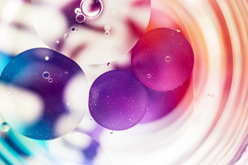 Water bubbles background
