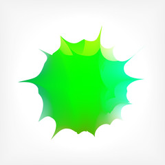 green banner for your business