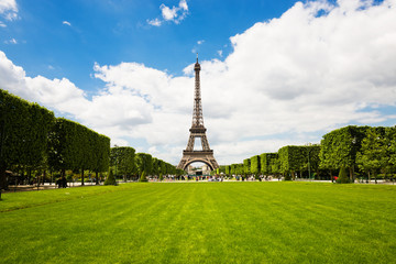 Eiffel tower in Paris, France