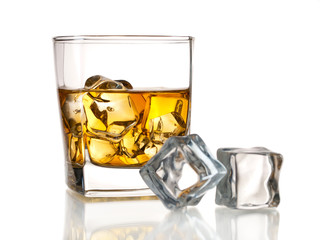 Whiskey on the rocks
