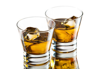 Two whiskeys