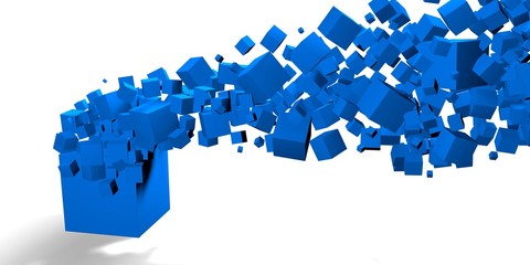 Cubes background