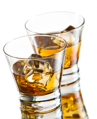 Two whiskeys