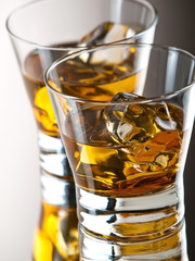 Two whiskeys