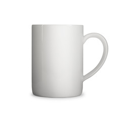 Mug isolated on white background