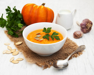 Pumpkin soup