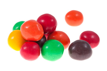 Chocolate candy isolated