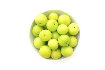 Green plums