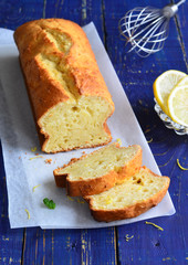 Lemon loaf pie