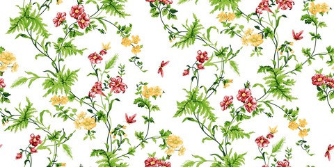 Echo Floral Seamless Pattern - 94278643