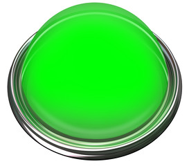 Green Round Button Light Catch Attention Advertise Message Alert