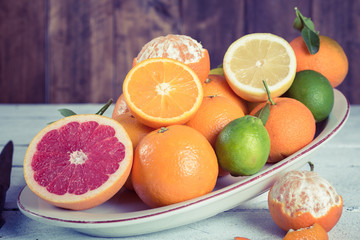 Assorted citrus