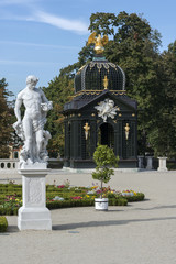 Obraz premium Baroque pavilion in Branicki gardens, Bialystok, Poland