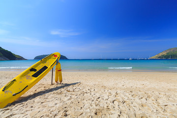Fototapeta na wymiar Beach on the island in Thailand Phuket