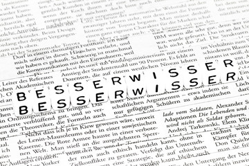Besserwisser