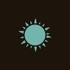 Sun icon