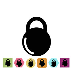 Sport weight icon