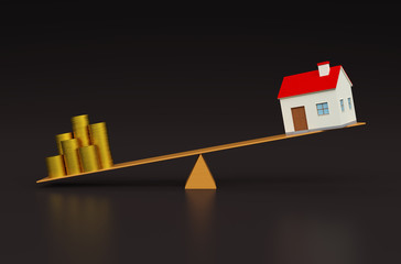 Property value with 3d Models 