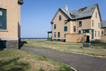 Officers' Row on Fort Hancock, NJ grounds