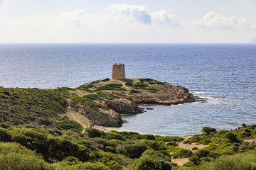 Fototapeta na wymiar Sardinië, omgeving van Domus de Maria