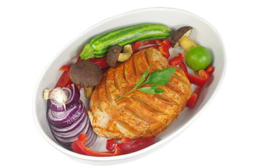 raw chicken