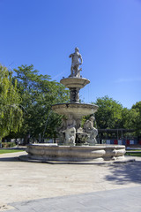 Fototapeta na wymiar Danubius fountain, Budapest