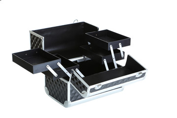 Make up case isolated on a white