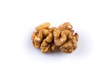 Dried walnut close up
