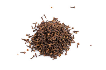 Cloves isolated on white background