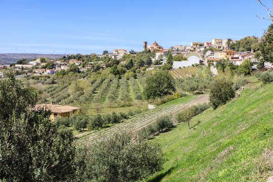 Sardini&euml;, dorpje in het binnenland