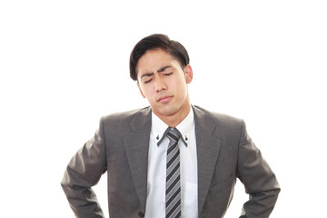 疲れたビジネスマン