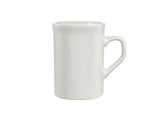 Mug mock up on white background