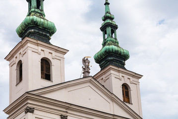 Fototapeta na wymiar Dominican Church of Saint Michael in Brno
