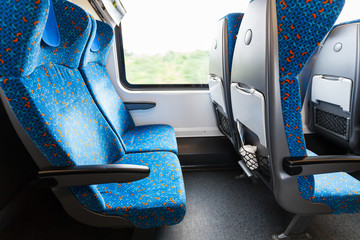 seats in train in second class
