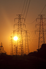 Sun Electricity Towers © Marquis Washington