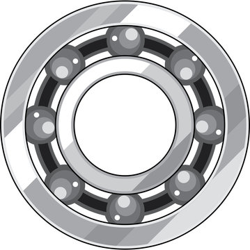 Ball bearing vector