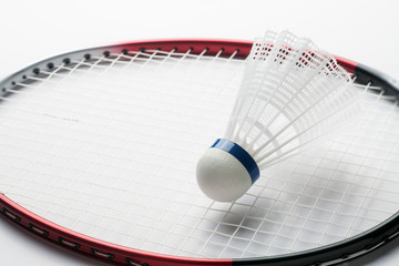 Badminton rackets and shuttlecock