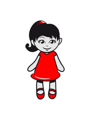 Girls play doll Süsskind