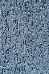 Obraz premium Light blue decorative relief plaster on wall