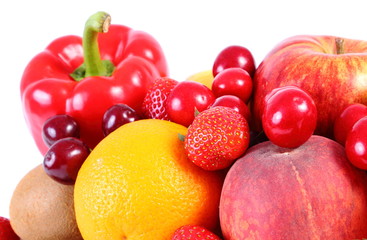 Fresh fruits and vegetables, healthy nutrition