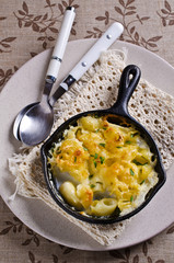 Casserole with pasta