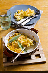 Casserole with pasta