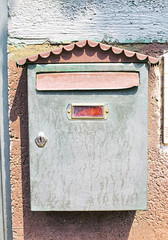 metal old postbox