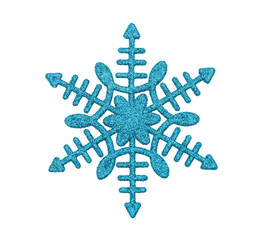 Snowflake isolated on white background