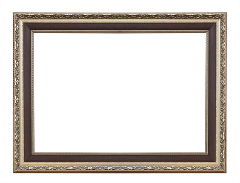 Gold picture frame