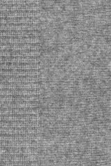 Gray woolen knitted background