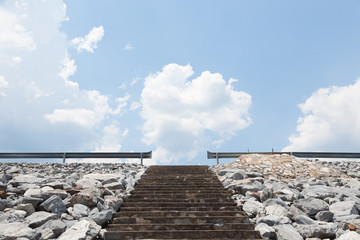 Fototapeta premium Stairway to the sky